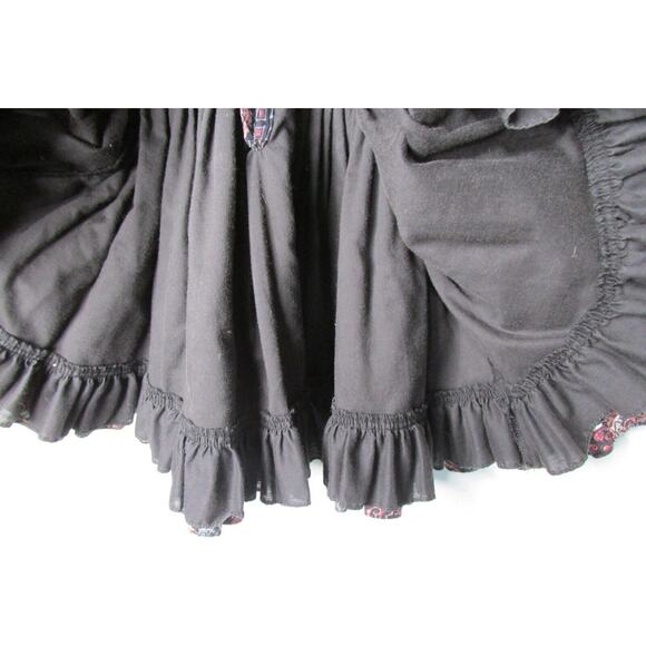 Pazazz Paisley Pageant Dress Girls Size 5 Full Circle Tiered Ruffles USA Made - Picture 5 of 10